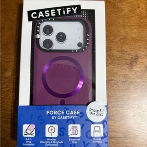 Casetify Purple Force Case for iPhone 6.3 Pro 2025